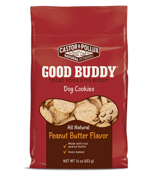 Castor & Pollux Good Buddy Dog Cookies Peanut Butter Flavor