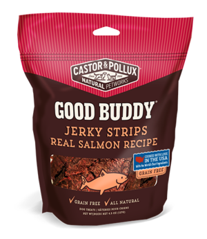 Castor & Pollux Good Buddy Jerky Strips Real Salmon Recipe
