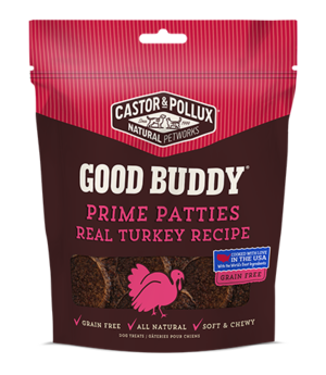 Castor & Pollux Good Buddy Prime Patties Real Turkey Recipe