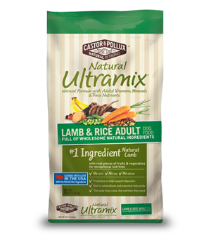 Castor & Pollux Natural Ultramix Lamb & Rice Adult