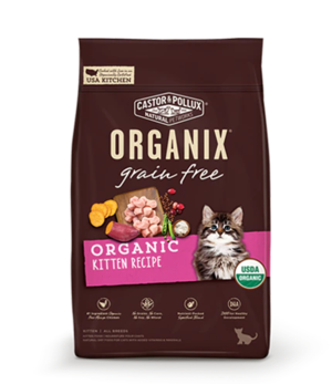 Castor & Pollux Organix Grain Free Organic Kitten Recipe