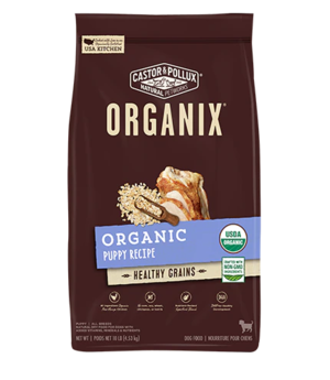 Castor & Pollux Organix Organic Puppy Recipe With Healthy Grains