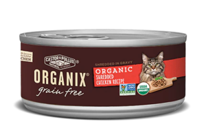 Castor & Pollux Organix Grain Free Organic Shredded Chicken Recipe