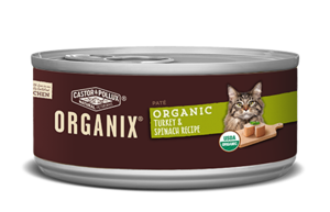 Castor & Pollux Organix Organic Turkey & Spinach Recipe