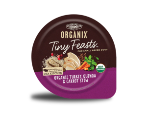 Castor & Pollux Organix Tiny Feasts Organic Turkey, Quinoa & Carrot Stew