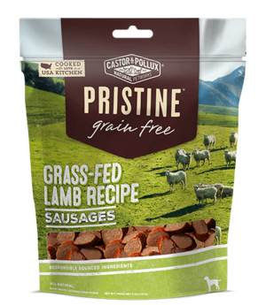 Castor & Pollux Pristine Grain Free Sausages Grass-Fed Lamb Recipe