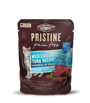 Castor & Pollux Pristine Grain Free Wild-Caught Tuna Recipe Morsels In Gravy