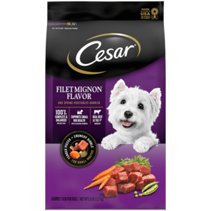 Cesar Dry Dog Food Filet Mignon Flavor