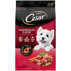 Cesar Dry Dog Food Porterhouse Flavor
