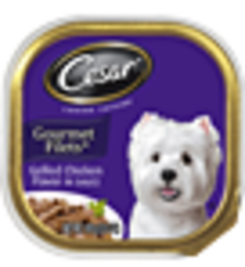 Cesar Gourmet Filets Grilled Chicken Flavor in Sauce