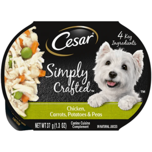 Cesar Simply Crafted Chicken, Carrots, Potatoes & Peas