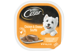 Cesar Sunrise Chicken & Cheddar Cheese Souffle In Meaty Juices