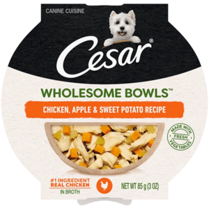 Cesar Wholesome Bowls Chicken, Apple & Sweet Potato Recipe