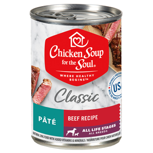 Chicken Soup For The Soul Classic Beef Recipe Pate For Dogs