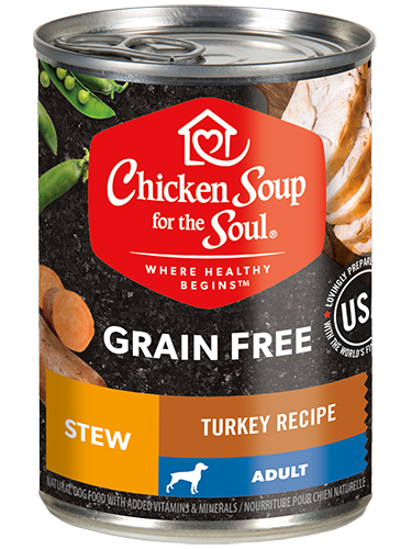 Chicken Soup For The Soul Grain Free Turkey Recipe Stew For Adult Dogs