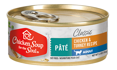 Chicken Soup For The Soul Classic Chicken & Turkey Recipe Pate For Adult Cats