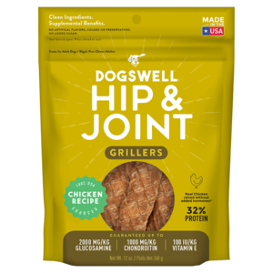 Dogswell Hip & Joint Grillers Chicken Recipe