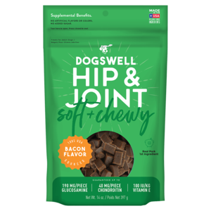 Dogswell Hip & Joint Bacon Flavor (Soft + Chewy)