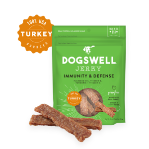 Dogswell Jerky Immunity & Defense Turkey Recipe