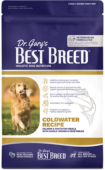 Dr. Gary's Best Breed Holistic Dog Nutrition Coldwater Recipe