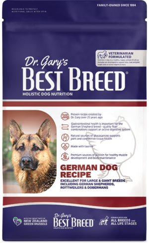 Dr. Gary's Best Breed Holistic Dog Nutrition German Dog Recipe