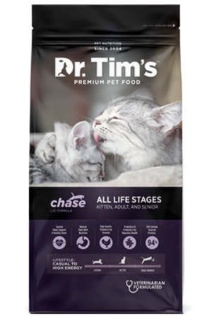 Dr. Tim's Dry Cat Food Chase All Life Stages Cat Formula