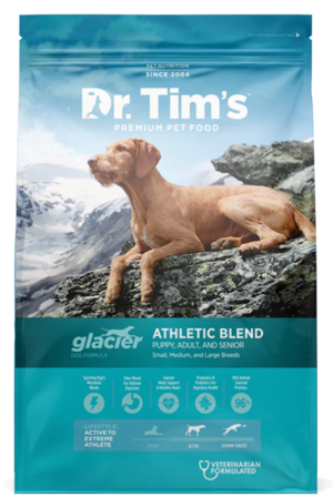 Dr. Tim's Dry Dog Food Glacier Athletic Blend Dog Formula