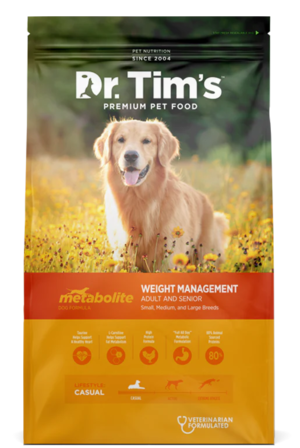 Dr. Tim's Dry Dog Food Metabolite Weight Management Dog Formula