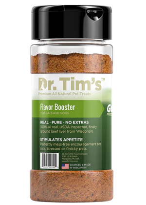 Dr. Tim's Natural Pet Treats Flavor Booster For Cats and Dogs