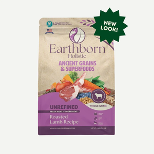Earthborn Holistic Unrefined Roasted Lamb With Ancient Grains Superfoods For Dogs Review Rating Pawdiet
