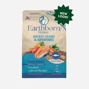 Earthborn Holistic Unrefined Smoked Salmon Recipe With Ancient Grains & Superfoods For Dogs