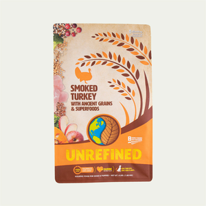 Earthborn Holistic Unrefined Smoked Turkey With Ancient Grains & Superfoods For Dogs