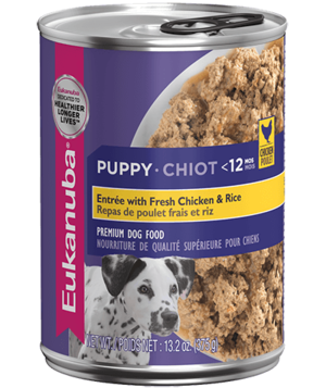 Eukanuba Canned Dog Food Entree With Fresh Chicken & Rice ...