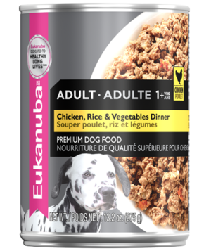 Eukanuba Canned Dog Food Chicken, Rice & Vegetables Dinner For Adult Dogs