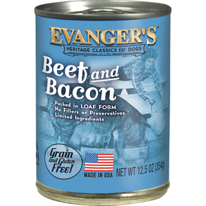Evanger's Heritage Classics Beef and Bacon For Dogs