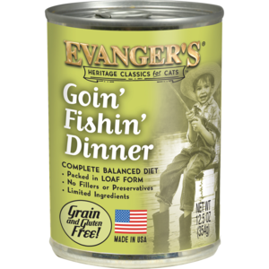 Evanger's Heritage Classics Goin' Fishin' Dinner For Cats