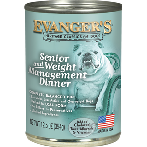 Evanger's Heritage Classics Senior & Weight Management Dinner For Dogs