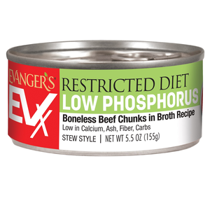 Evanger's EVx Restricted Diet Low Phosphorus Recipe For Cats