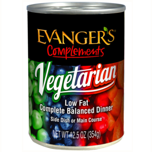 Evanger's Complements Vegetarian Low Fat Complete Balanced Dinner