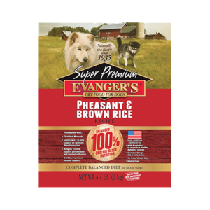 Evanger's Super Premium Dry Food Pheasant & Brown Rice Recipe