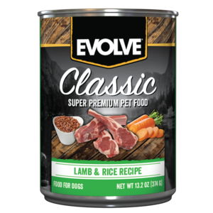Evolve Classic Canned Lamb & Rice Recipe For Dogs