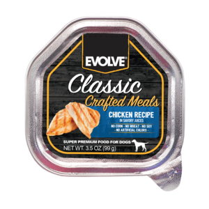 Evolve Classic Crafted Meals Chicken Recipe For Dogs