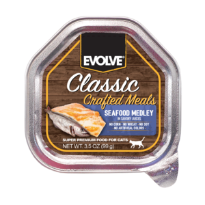 Evolve Classic Crafted Meals Seafood Medley For Cats
