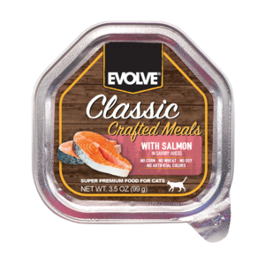 Evolve Classic Crafted Meals With Salmon For Cats