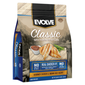 Evolve Classic Dry Food Deboned Chicken & Brown Rice Recipe For Cats