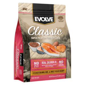 Evolve Classic Dry Food Deboned Salmon, Rice & Sweet Potato Recipe For Cats