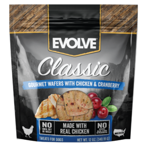 Evolve Classic Gourmet Wafers With Chicken & Cranberry