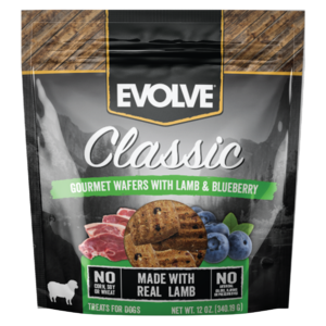 Evolve Classic Gourmet Wafers With Lamb & Blueberry