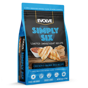 Evolve Simply Six Chicken & Brown Rice Recipe