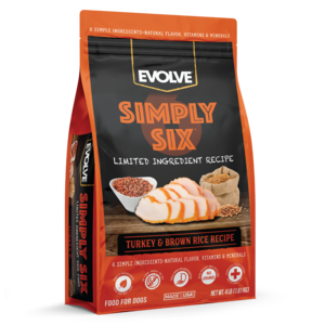 Evolve Simply Six Turkey & Brown Rice Recipe
